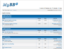 Tablet Screenshot of english-listening.com